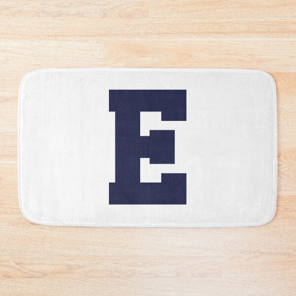 Item preview, Alphabet, Marine Blue E, Sports letter E designed and sold by TheCultStuff.