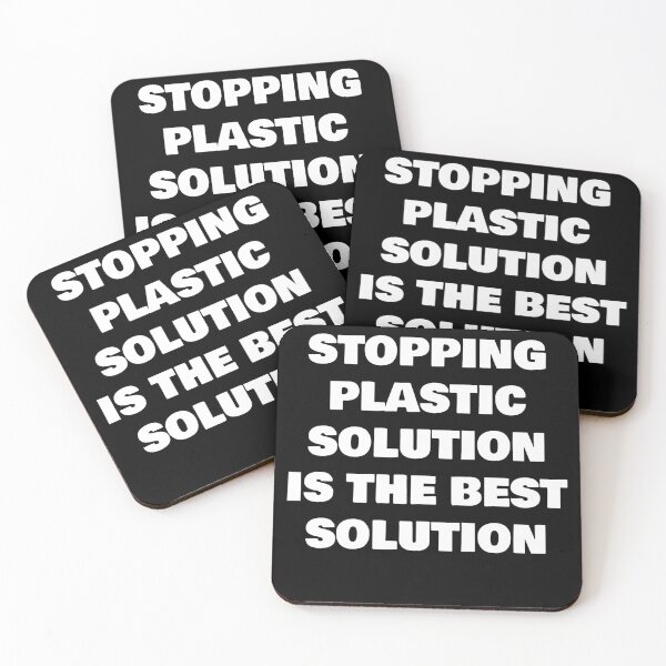 Item preview, STOPPING PLASTIC SOLUTION IS THE BEST SOLUTION designed and sold by joebrad.