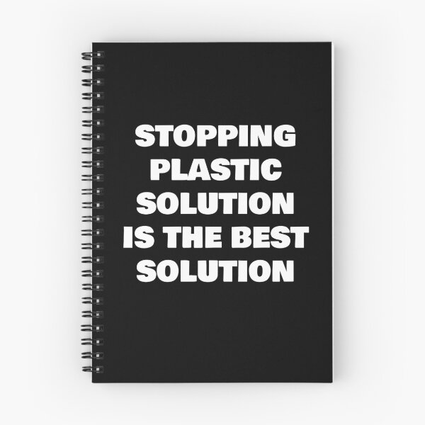 Item preview, STOPPING PLASTIC SOLUTION IS THE BEST SOLUTION designed and sold by joebrad.