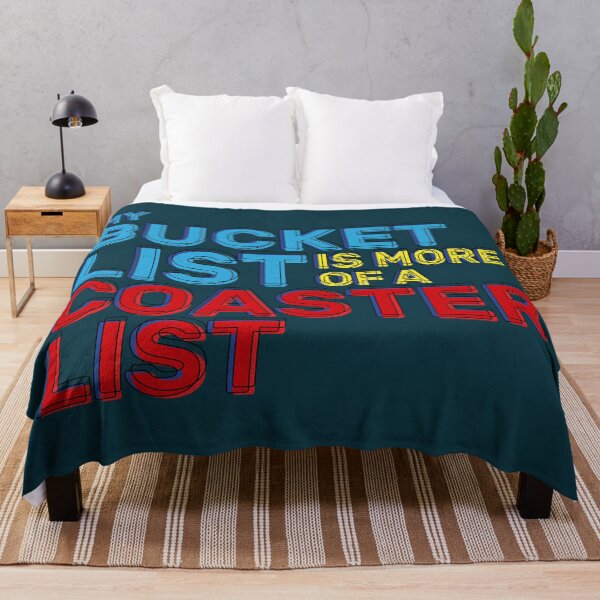 Item preview, My Bucket List Is More Of A Coaster List Funny Roller Coaster Enthusiast designed and sold by emmjott.