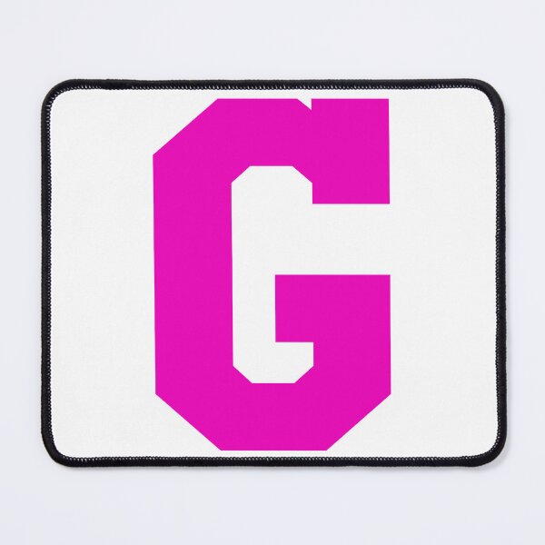 Item preview, Alphabet, Pink G, Sports letter G designed and sold by TheCultStuff.