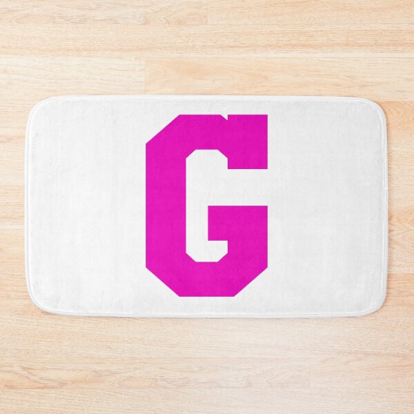 Item preview, Alphabet, Pink G, Sports letter G designed and sold by TheCultStuff.