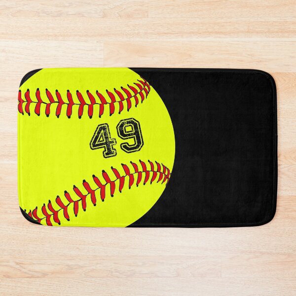 Item preview, Softball ball number 49, forty nine designed and sold by TheCultStuff.