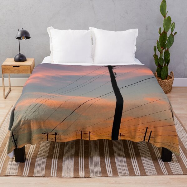 Item preview, Miami Sunset at the Powerlines  designed and sold by HighIQshop.