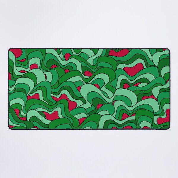 Item preview, Abstract pattern - red and green. designed and sold by K.S ART.
