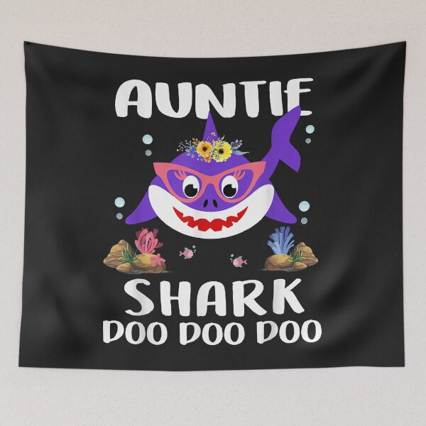 Item preview, Auntie Shark Shirt Mothers Day Gift Idea For Mother Wife designed and sold by olgacadb.