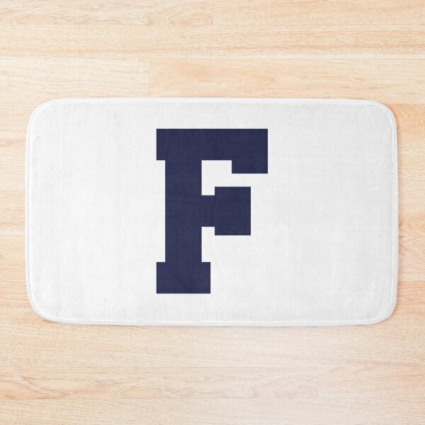 Item preview, Alphabet, Marine Blue F, Sports letter F designed and sold by TheCultStuff.