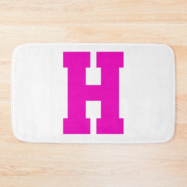 Item preview, Alphabet, Pink H, Sports letter H designed and sold by TheCultStuff.