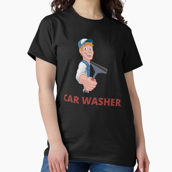 【Crazy Car Wash Crew】23SS★ WASHING TYPO T-SHIRTS Crazy Car Wash Crew (クレイジーカーウォッシュクルー) - CAR