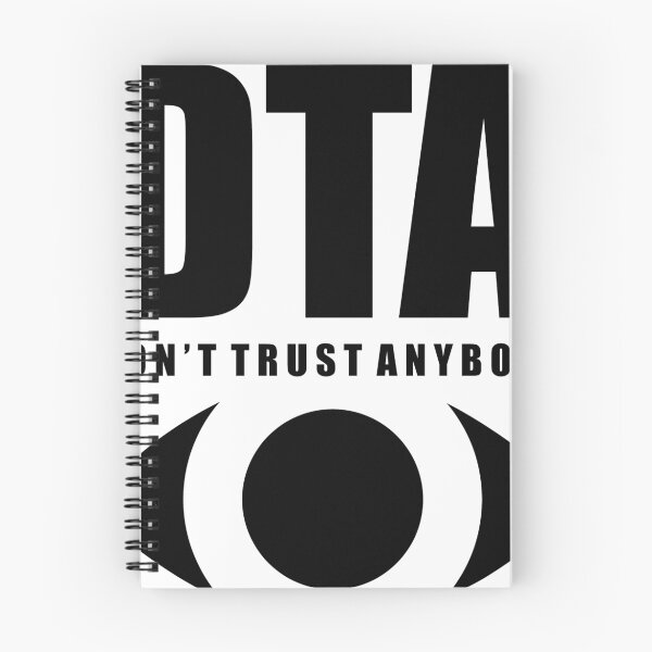 Item preview, Don't Trust Anybody Text designed and sold by FridayFusion.
