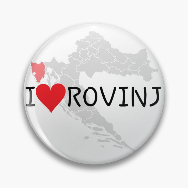 Item preview, "I Love Rovinj" designed and sold by MC Art Studio.
