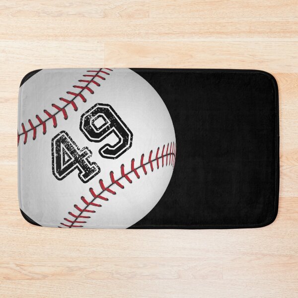 Item preview, Baseball ball number 49, forty nine designed and sold by TheCultStuff.