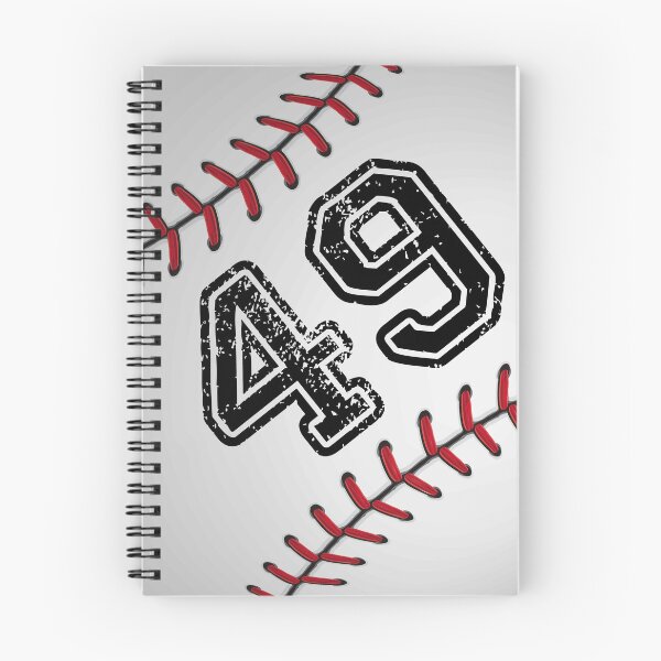 Item preview, Baseball ball number 49, forty nine designed and sold by TheCultStuff.