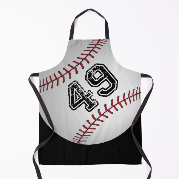 Item preview, Baseball ball number 49, forty nine designed and sold by TheCultStuff.