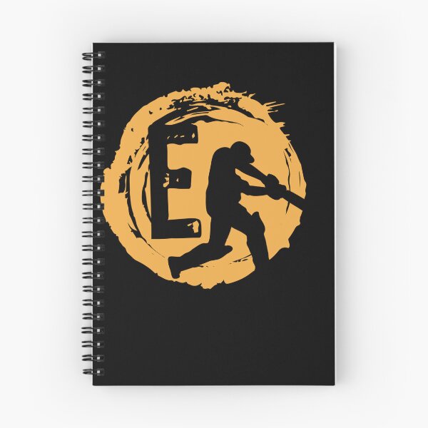 Item preview, Monogram E Cricket Batter Silhouette Sticker designed and sold by lambstout2.
