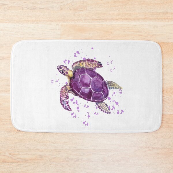 Item preview, Purple Sea Turtle designed and sold by HappyLifeCreate.