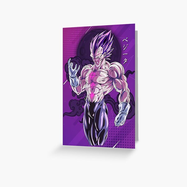 Vegeta Ultra Ego Dragon Ball Greeting Card For Sale By Reelanimedragon Redbubble 1003