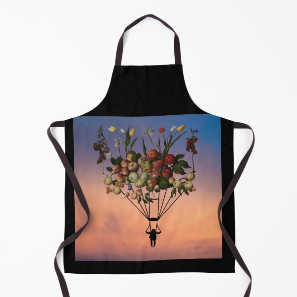 Item preview, Fruit Parachute 9 (in black) | Apples | Pears | Peaches | Dreamy designed and sold by CosmicStory.
