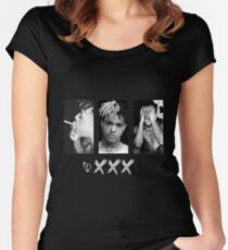 XXXTENTACION Women's Fitted Scoop T-Shirt