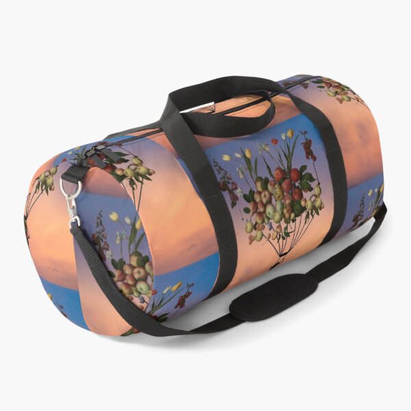 Item preview, Fruit Parachute 9 (in black) | Apples | Pears | Peaches | Dreamy designed and sold by CosmicStory.