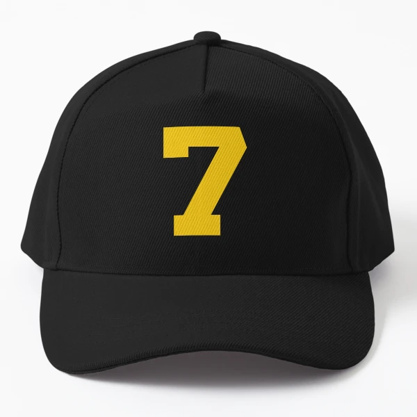 Number 7, Yellow seven, Sports number 7