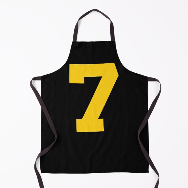 Item preview, Number 7, Yellow seven, Sports number 7 designed and sold by TheCultStuff.