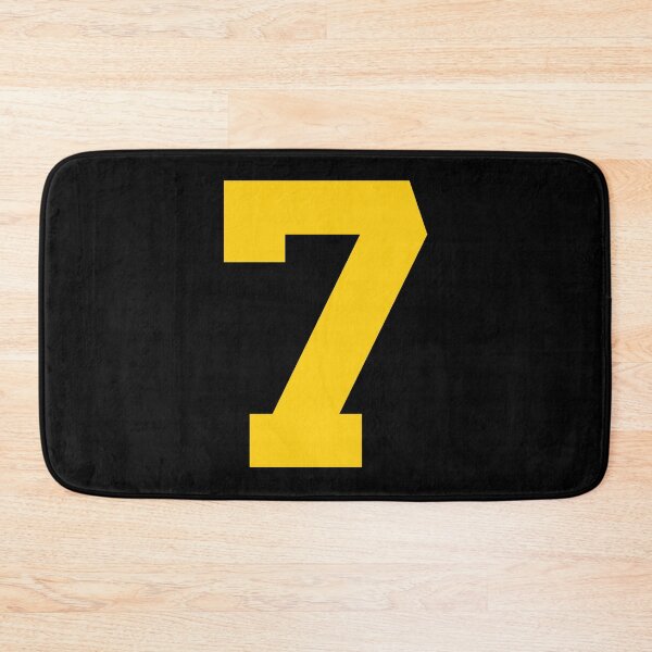 Item preview, Number 7, Yellow seven, Sports number 7 designed and sold by TheCultStuff.