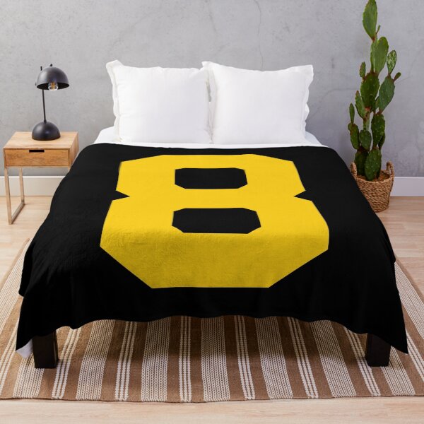 Item preview, Number 8, Yellow eight, Sports number 8 designed and sold by TheCultStuff.