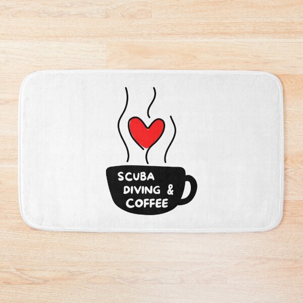 Item preview, Scuba diving & coffee designed and sold by TheGreenGoat.