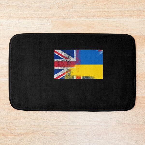 Item preview, British Ukrainian Half Ukraine Half UK Flag Essential T-Shirt designed and sold by AsierRios.