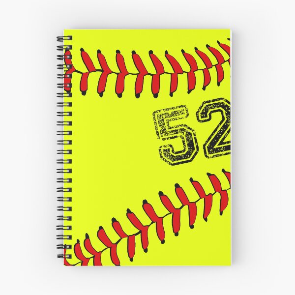 Item preview, Softball ball number 52, fifty two designed and sold by TheCultStuff.