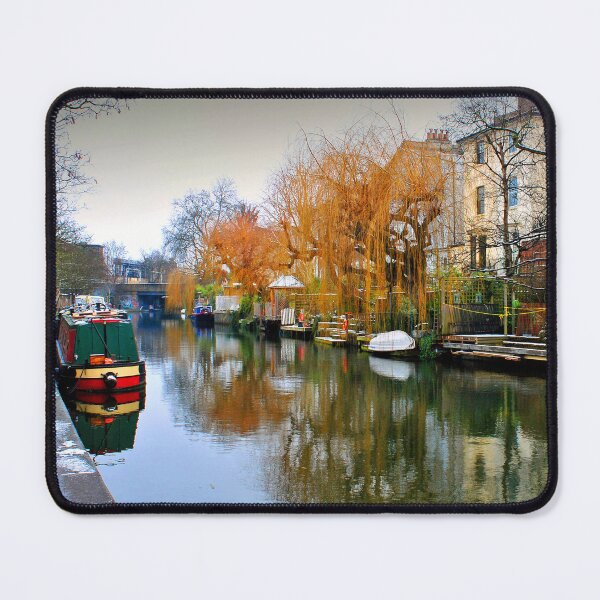 Item preview, Narrow Boats Regent's Canal Camden London UK designed and sold by AndyEvansPhotos.