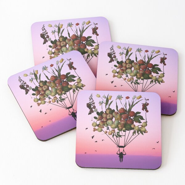 Item preview, Fruit Parachute 10 | Apples | Pears | Peaches | Dreamy designed and sold by CosmicStory.