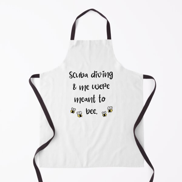 Item preview, Scuba diving & me were meant to bee. designed and sold by TheGreenGoat.