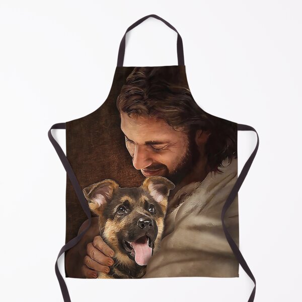 Item preview, Jesús abrazando al pastor alemán designed and sold by AleehaZenger.