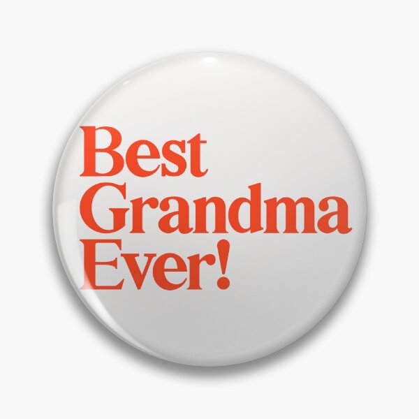Item preview, Best Grandma Ever - Best Gift for Grandma - Red designed and sold by heyluckyseven.