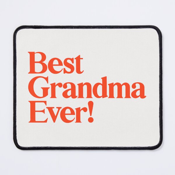 Item preview, Best Grandma Ever - Best Gift for Grandma - Red designed and sold by heyluckyseven.