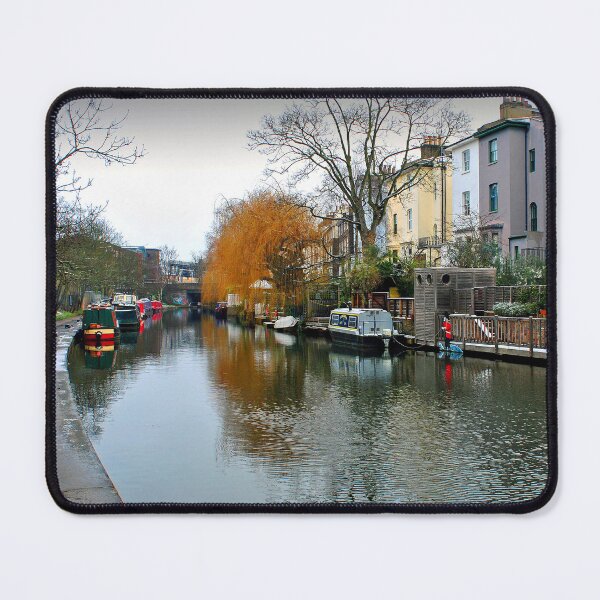 Item preview, Narrow Boats Regent's Canal Camden London UK designed and sold by AndyEvansPhotos.