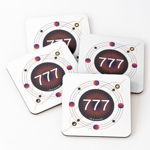 Item preview, Angel numbers 777 - Esoteric lucky numbers - THIS IS YOUR SIGN - Universe Lightworker - Divine manifestation designed and sold by originalsusie.