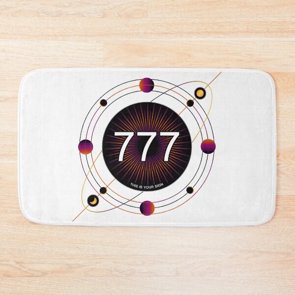 Item preview, Angel numbers 777 - Esoteric lucky numbers - THIS IS YOUR SIGN - Universe Lightworker - Divine manifestation designed and sold by originalsusie.