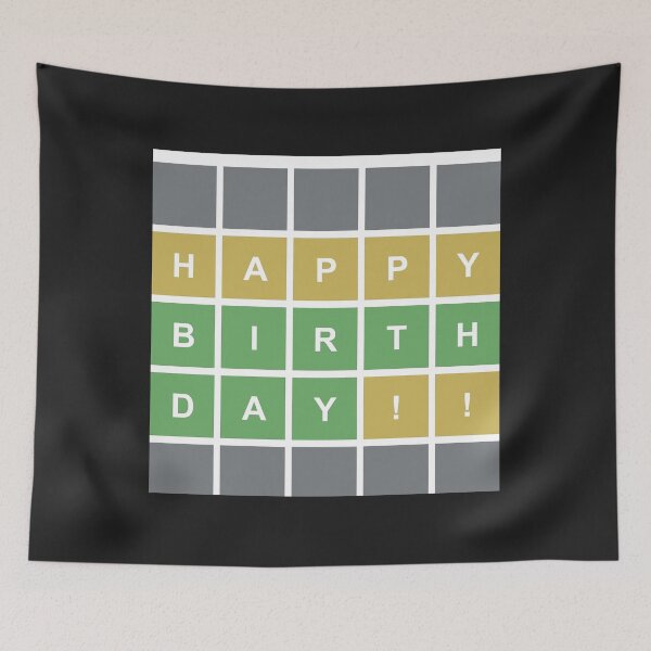 Item preview, Cumpleaños Wordle Feliz cumpleaños Wordle Style Póster designed and sold by olgacadb.