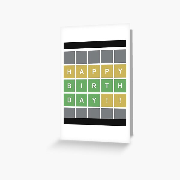 Vista previa del artículo con la obra «Cumpleaños Wordle Feliz cumpleaños Wordle Style Póster», diseñado y vendido por olgacadb.