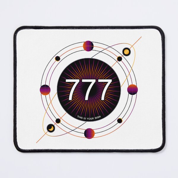 Item preview, Angel numbers 777 - Esoteric lucky numbers - THIS IS YOUR SIGN - Universe Lightworker - Divine manifestation designed and sold by originalsusie.