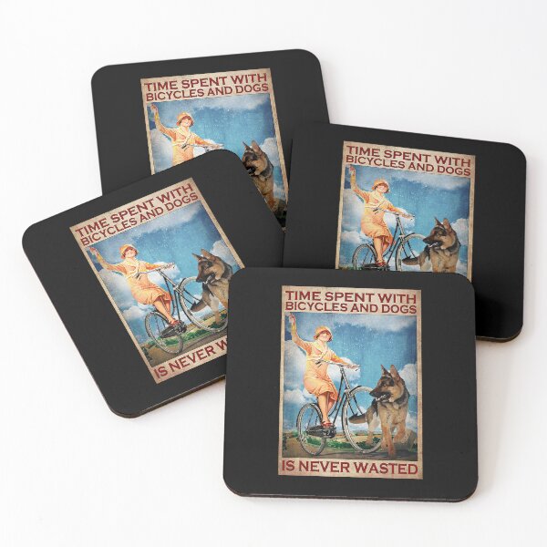Item preview, Time Spent with bicycles and dogs is never wasted designed and sold by TeganCrafford.