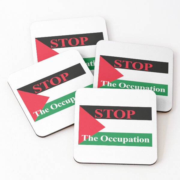 Item preview,   stop the occupation, t-shirts designed and sold by BUTTER7FLY.