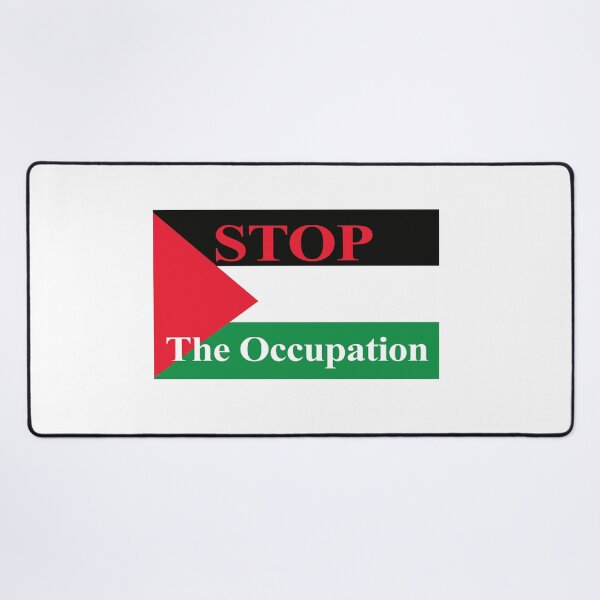Item preview, stop the occupation, t-shirts designed and sold by BUTTER7FLY.