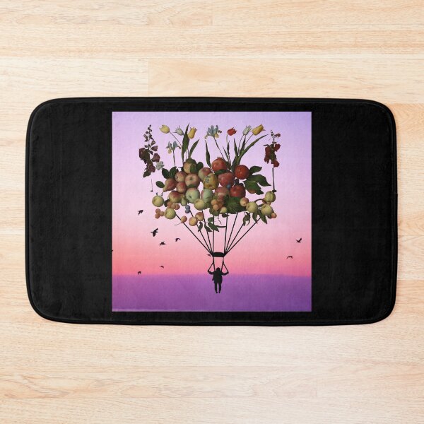 Item preview, Fruit Parachute 10 (in black) | Apples | Pears | Peaches | Dreamy designed and sold by CosmicStory.