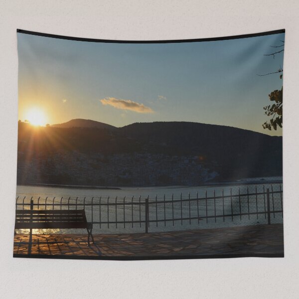 Item preview, Skopelos Town: Sunset, Skopelos Island designed and sold by SMP-Shop.