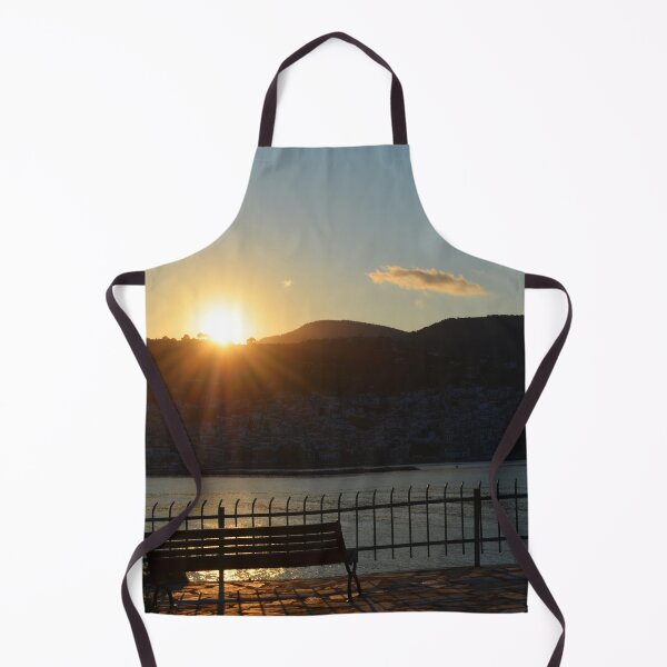 Item preview, Skopelos Town: Sunset, Skopelos Island designed and sold by SMP-Shop.