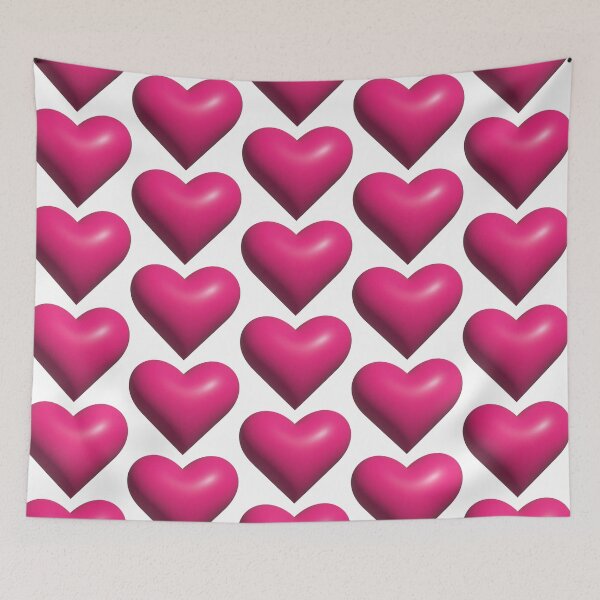 Item preview, 3D Heart magenta designed and sold by Talitha Marya.